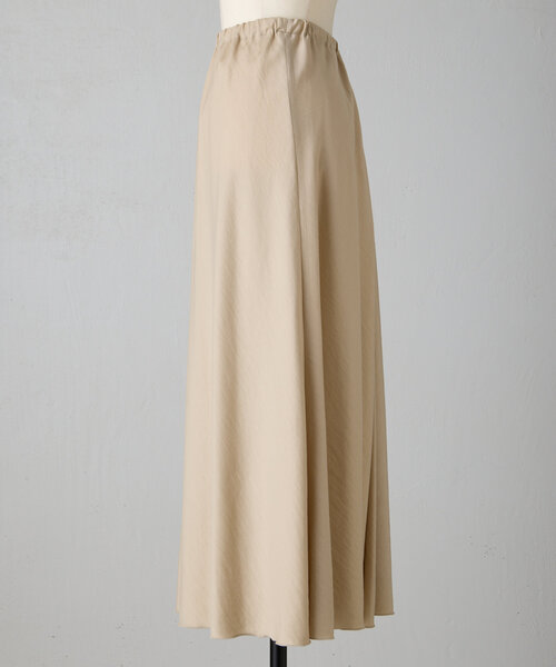 LIVETART（リヴェタート）の「バックテールニドムスカート（スカート・レディース・ベージュ/ブラック・0/1）」の8枚目の写真