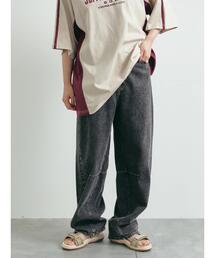 SM2 | デニムバレルパンツ(その他パンツ)