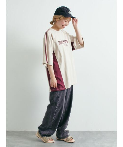 SM2（エスエムツー）の「デニムバレルパンツ（その他パンツ・レディース・ブラック/サックスブルー・M/L）」の3枚目の写真