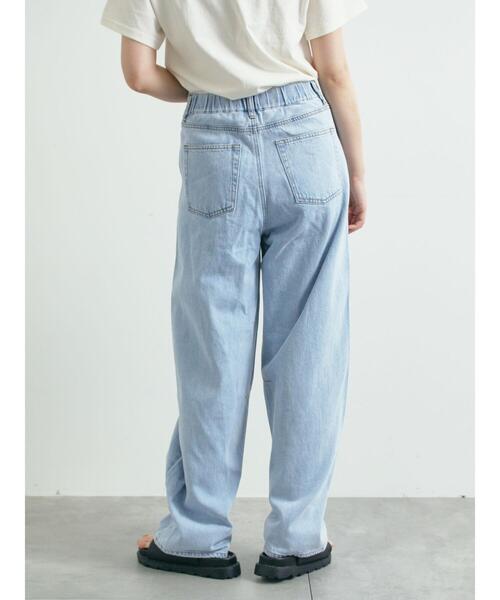 SM2（エスエムツー）の「デニムバレルパンツ（その他パンツ・レディース・ブラック/サックスブルー・M/L）」の14枚目の写真