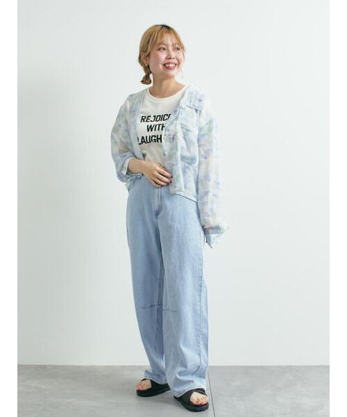 SM2（エスエムツー）の「デニムバレルパンツ（その他パンツ・レディース・ブラック/サックスブルー・M/L）」の15枚目の写真