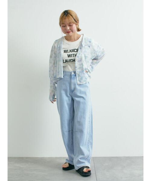 SM2（エスエムツー）の「デニムバレルパンツ（その他パンツ・レディース・ブラック/サックスブルー・M/L）」の16枚目の写真