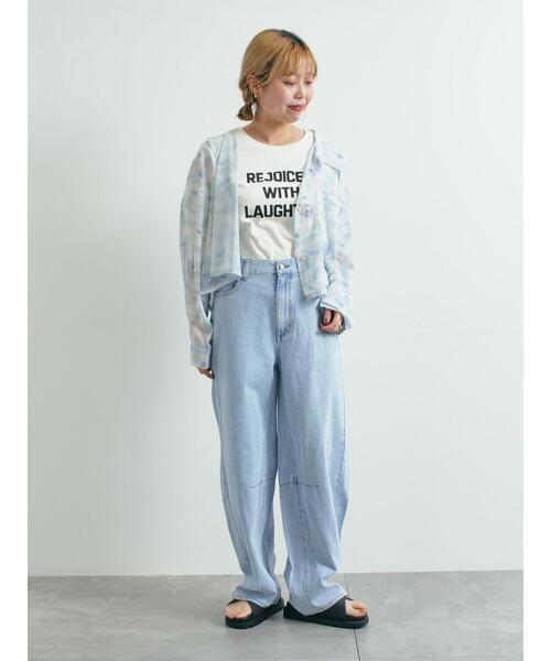 SM2（エスエムツー）の「デニムバレルパンツ（その他パンツ・レディース・ブラック/サックスブルー・M/L）」の17枚目の写真