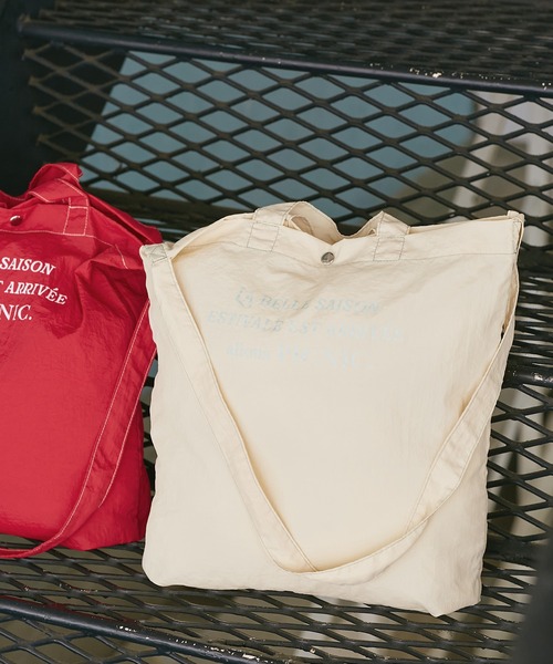 ROPE' PICNIC（ロペピクニック）の「【A4対応・撥水】 2WAYマルシェトートバッグ（トートバッグ・レディース・レッド/ブラウン系その他3/ブルー系その他4/ネイビー/キナリ・FREE）」の2枚目の写真