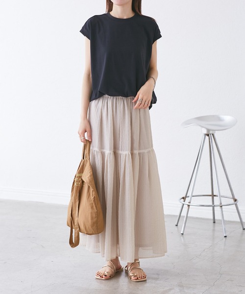 ROPE' PICNIC（ロペピクニック）の「【A4対応・撥水】 2WAYマルシェトートバッグ（トートバッグ・レディース・レッド/ブラウン系その他3/ブルー系その他4/ネイビー/キナリ・FREE）」の9枚目の写真