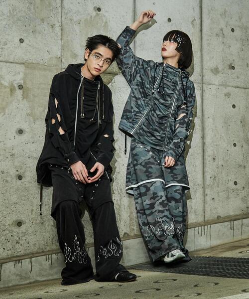 tk.TAKEO KIKUCHI（ティーケータケオキクチ）の「K’PJT by AOI 『Lightweight Pants』（その他パンツ・メンズ・ブラック系/ブラック・88/66）」の8枚目の写真