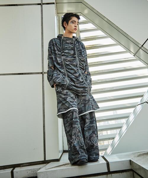 tk.TAKEO KIKUCHI（ティーケータケオキクチ）の「K’PJT by AOI 『Lightweight Pants』（その他パンツ・メンズ・ブラック系/ブラック・88/66）」の4枚目の写真