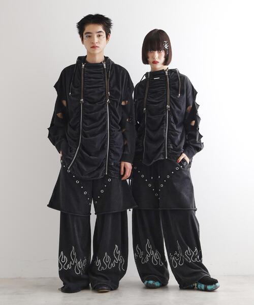 tk.TAKEO KIKUCHI（ティーケータケオキクチ）の「K’PJT by AOI 『Lightweight Pants』（その他パンツ・メンズ・ブラック系/ブラック・88/66）」の7枚目の写真