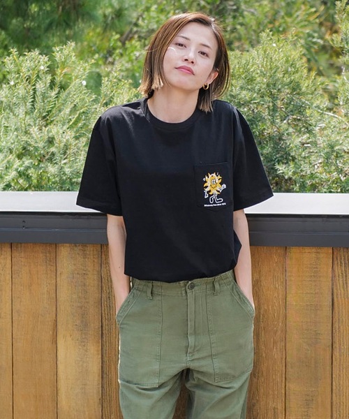 BILLABONG（ビラボン）の「BILLABONG メンズ FUN GHI Tシャツ 【2025年春夏モデル】/ビラボンバックプリント半袖Tシャツ（Tシャツ/カットソー・メンズ・パープル系その他/ホワイト/ブラック・MEDIUM/X-LARGE/LARGE）」の6枚目の写真