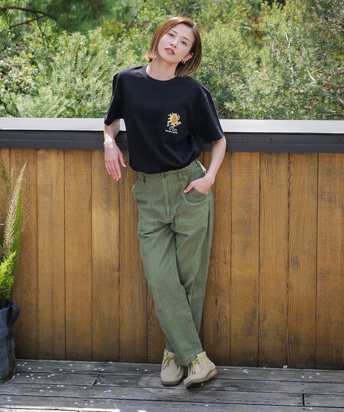 BILLABONG（ビラボン）の「BILLABONG メンズ FUN GHI Tシャツ 【2025年春夏モデル】/ビラボンバックプリント半袖Tシャツ（Tシャツ/カットソー・メンズ・パープル系その他/ホワイト/ブラック・MEDIUM/X-LARGE/LARGE）」の4枚目の写真