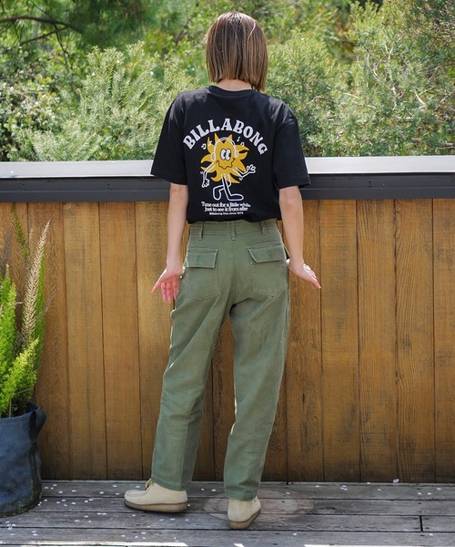 BILLABONG（ビラボン）の「BILLABONG メンズ FUN GHI Tシャツ 【2025年春夏モデル】/ビラボンバックプリント半袖Tシャツ（Tシャツ/カットソー・メンズ・パープル系その他/ホワイト/ブラック・MEDIUM/X-LARGE/LARGE）」の5枚目の写真