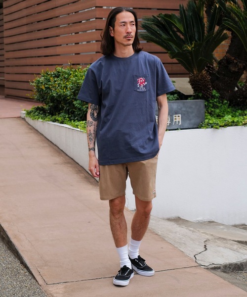 BILLABONG（ビラボン）の「BILLABONG メンズ FUN GHI Tシャツ 【2025年春夏モデル】/ビラボンバックプリント半袖Tシャツ（Tシャツ/カットソー・メンズ・パープル系その他/ホワイト/ブラック・MEDIUM/X-LARGE/LARGE）」の22枚目の写真