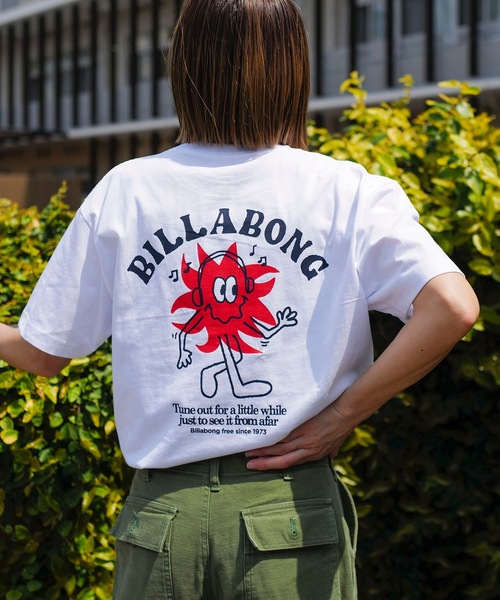 BILLABONG（ビラボン）の「BILLABONG メンズ FUN GHI Tシャツ 【2025年春夏モデル】/ビラボンバックプリント半袖Tシャツ（Tシャツ/カットソー・メンズ・パープル系その他/ホワイト/ブラック・MEDIUM/X-LARGE/LARGE）」の15枚目の写真
