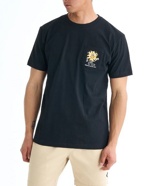 BILLABONG（ビラボン）の「BILLABONG メンズ FUN GHI Tシャツ 【2025年春夏モデル】/ビラボンバックプリント半袖Tシャツ（Tシャツ/カットソー・メンズ・パープル系その他/ホワイト/ブラック・MEDIUM/X-LARGE/LARGE）」の9枚目の写真