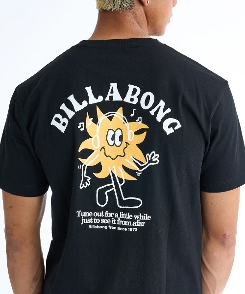 BILLABONG（ビラボン）の「BILLABONG メンズ FUN GHI Tシャツ 【2025年春夏モデル】/ビラボンバックプリント半袖Tシャツ（Tシャツ/カットソー・メンズ・パープル系その他/ホワイト/ブラック・MEDIUM/X-LARGE/LARGE）」の20枚目の写真