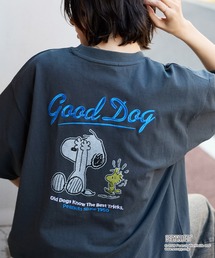 SNOOPY（スヌーピー）の「【PEANUTS / SNOOPY】別注 ピーナッツ スヌーピー ヴィンテージプリント オーバーサイズ半袖Tシャツ（Tシャツ/カットソー）」