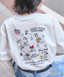 SNOOPY（スヌーピー）の「【PEANUTS / SNOOPY】別注 ピーナッツ スヌーピー ヴィンテージプリント オーバーサイズ半袖Tシャツ（Tシャツ/カットソー）」