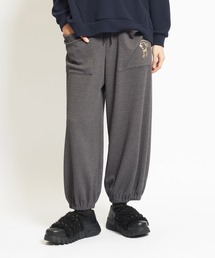 gomme（ゴム）の「フライトジャージー　リラックスパンツ（スウェットパンツ）」