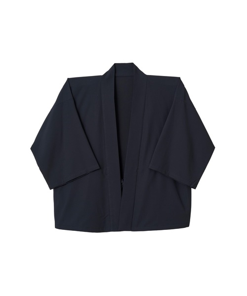 和ROBE（ワローブ）の「DOT AIR HANTEN TECH（カーディガン/ボレロ・メンズ・ダークグレー/ダークネイビー/ブラック・2/3）」の8枚目の写真