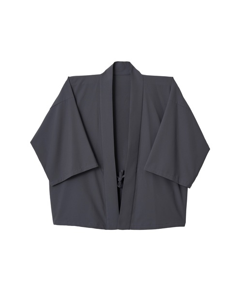 和ROBE（ワローブ）の「DOT AIR HANTEN TECH（カーディガン/ボレロ・メンズ・ダークグレー/ダークネイビー/ブラック・2/3）」の7枚目の写真