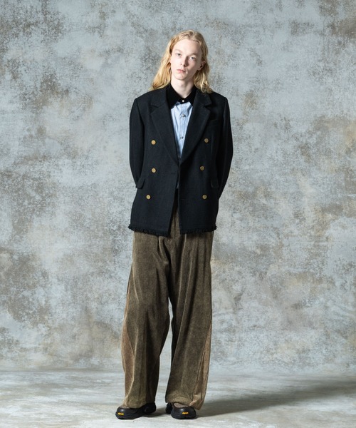 glamb（グラム）の「Damage Tailored Jacket / ダメージテーラードジャケット（テーラードジャケット・メンズ・ネイビー/グレー/ブラック・S/M/L）」の11枚目の写真