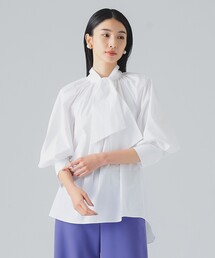 M・fil / ショートボウタイ ブラウス