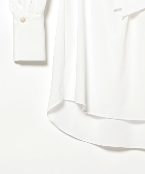 EFFE BEAMS(エッフェビームス)の「M・fil / ショートボウタイ ブラウス(シャツ/ブラウス・レディース・ホワイト・36/38)」の9枚目の写真