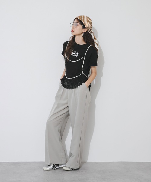 bohmal（ボマール）の「パール＆ビーズハーネス（キャミソール・レディース・シルバー/ホワイト・FREE）」の22枚目の写真