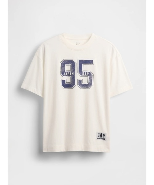 GAP(ギャップ)の「30th アニバーサリー オーバーサイズ GAPロゴTシャツ(Tシャツ/カットソー・レディース・オフホワイト/ブルー/ブラック/レッド・XS/S/M/L/XL/XXS)」の20枚目の写真