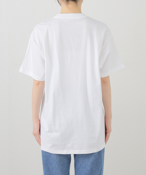 Carhartt WIP(カーハートダブリューアイピー)の「【CARHARTT WIP 】 S/S JACOB ROCHESTER T-SH I034780(Tシャツ/カットソー・レディース・ホワイト・MEDIUM/SMALL)」の6枚目の写真