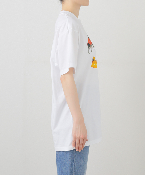 Carhartt WIP(カーハートダブリューアイピー)の「【CARHARTT WIP 】 S/S JACOB ROCHESTER T-SH I034780(Tシャツ/カットソー・レディース・ホワイト・MEDIUM/SMALL)」の7枚目の写真