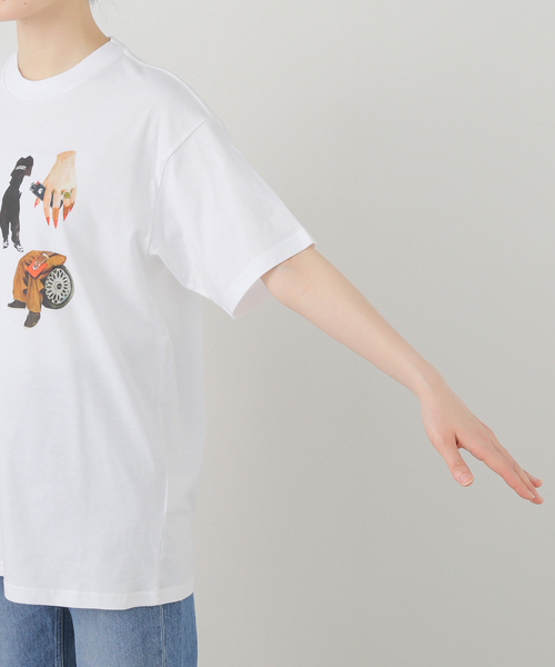 Carhartt WIP(カーハートダブリューアイピー)の「【CARHARTT WIP 】 S/S JACOB ROCHESTER T-SH I034780(Tシャツ/カットソー・レディース・ホワイト・MEDIUM/SMALL)」の8枚目の写真