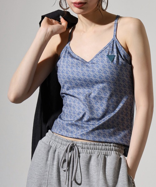 タンクトップ ノースリーブ GUESS GJ LOGOMANIA ACTIVE TOP タンクトップ レディース セール】GUESS GJ LOGOMANIA ACTIVE TOP タンクトップ（タンク
