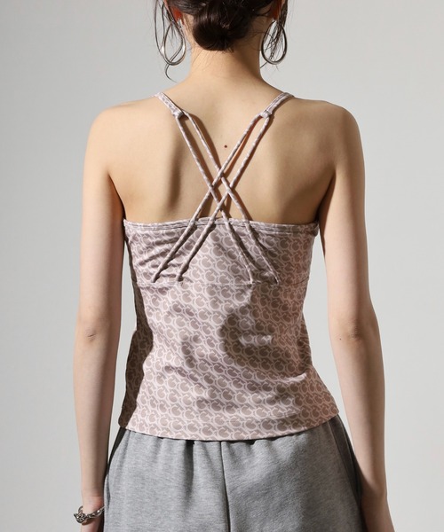 タンクトップ ノースリーブ GUESS GJ LOGOMANIA ACTIVE TOP タンクトップ レディース セール】GUESS GJ LOGOMANIA ACTIVE TOP タンクトップ（タンク