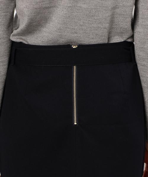 green label relaxing（グリーンレーベルリラクシング）の「CB TR STRC TT BELT スカート◆（スカート・レディース・オリーブ/ネイビー・38/40）」の5枚目の写真