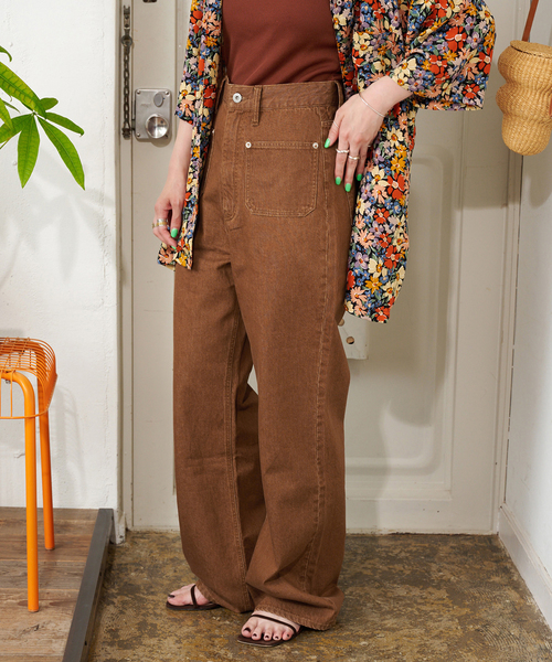 ベーセーストック　ゾゾタウン限定　ウォッシャブル前ポケットパンツ　S ZOZO限定】ウォッシャブル / 前ポケットフレアパンツ（その他