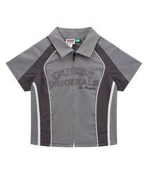 GUESS Originals Raglan Full Zip 半袖Tシャツ レディース