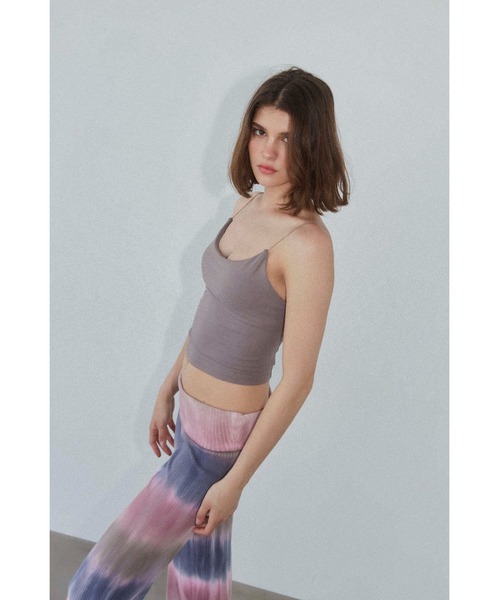 ALEXIA STAM キャミソール Padded Rib Camisole /パッドinリブ