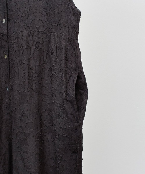 ROSE BUD（ローズバッド）の「SLEEVELESS JACQUARD COMBINAISON（つなぎ/オールインワン・レディース・ホワイト/ブラック・ONE SIZE）」の20枚目の写真