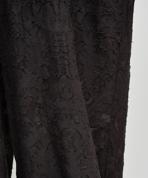 ROSE BUD（ローズバッド）の「SLEEVELESS JACQUARD COMBINAISON（つなぎ/オールインワン・レディース・ホワイト/ブラック・ONE SIZE）」の19枚目の写真