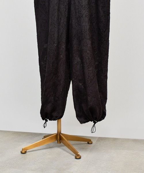 ROSE BUD（ローズバッド）の「SLEEVELESS JACQUARD COMBINAISON（つなぎ/オールインワン・レディース・ホワイト/ブラック・ONE SIZE）」の18枚目の写真