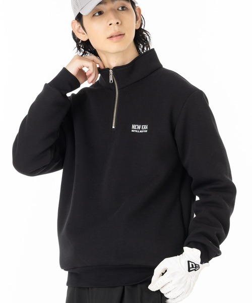 ニューエラゴルフ テックスウェット ハーフジップ（スウェット