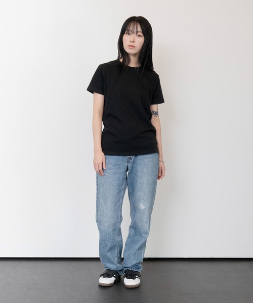 Knuu(ヌウ)の「9.5oz Women’s Heavy T-Shirt(Tシャツ/カットソー・レディース・ブラック/ホワイト・MEDIUM/SMALL)」の18枚目の写真