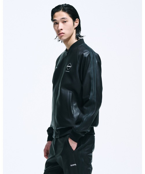 LEATHER TRACK JACKET（ブルゾン）｜F.C.Real Bristol（エフシーレアル