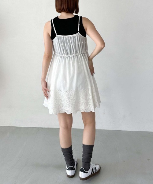 archives（アルシーヴ）の「’ストライプアソートニットタンク’（タンクトップ・レディース・ブラック/ベージュ/モカ・MEDIUM）」の19枚目の写真