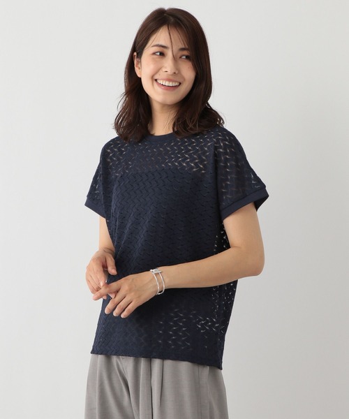 FOUND GOOD(ファウンドグッド)の「ソウレースFS(Tシャツ/カットソー・レディース・ネイビー/ブラック/ホワイト系5・S/M/L)」の3枚目の写真