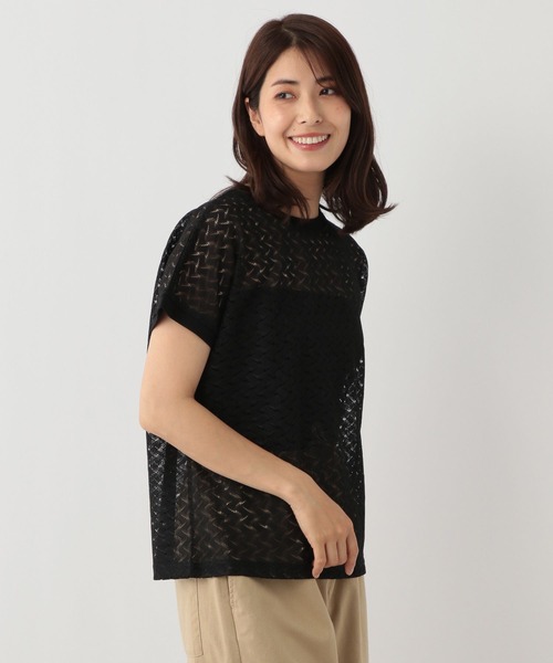 FOUND GOOD(ファウンドグッド)の「ソウレースFS(Tシャツ/カットソー・レディース・ネイビー/ブラック/ホワイト系5・S/M/L)」の2枚目の写真