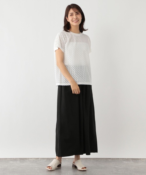 FOUND GOOD(ファウンドグッド)の「ソウレースFS(Tシャツ/カットソー・レディース・ネイビー/ブラック/ホワイト系5・S/M/L)」の10枚目の写真