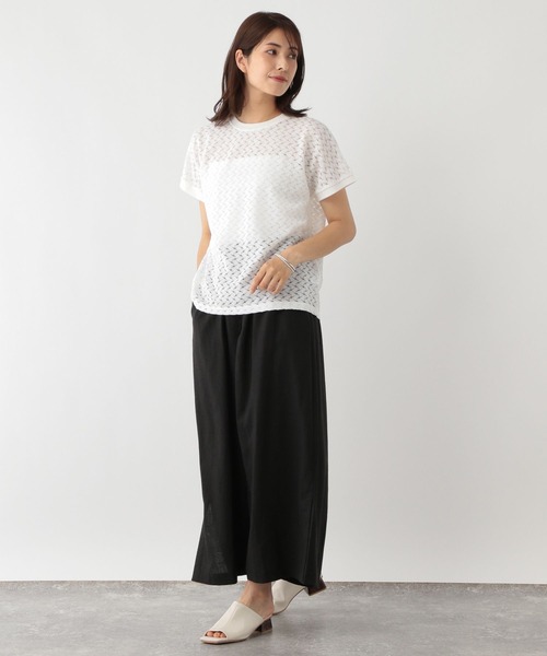 FOUND GOOD(ファウンドグッド)の「ソウレースFS(Tシャツ/カットソー・レディース・ネイビー/ブラック/ホワイト系5・S/M/L)」の9枚目の写真