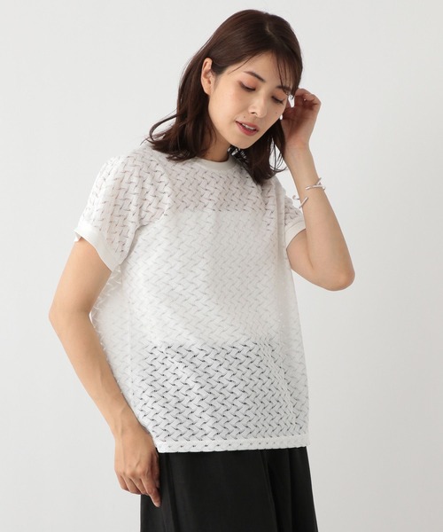 FOUND GOOD(ファウンドグッド)の「ソウレースFS(Tシャツ/カットソー・レディース・ネイビー/ブラック/ホワイト系5・S/M/L)」の7枚目の写真